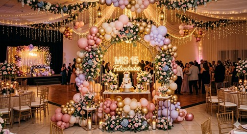 Arco decorativo completo