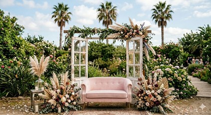 Sofá decorativo para photocall